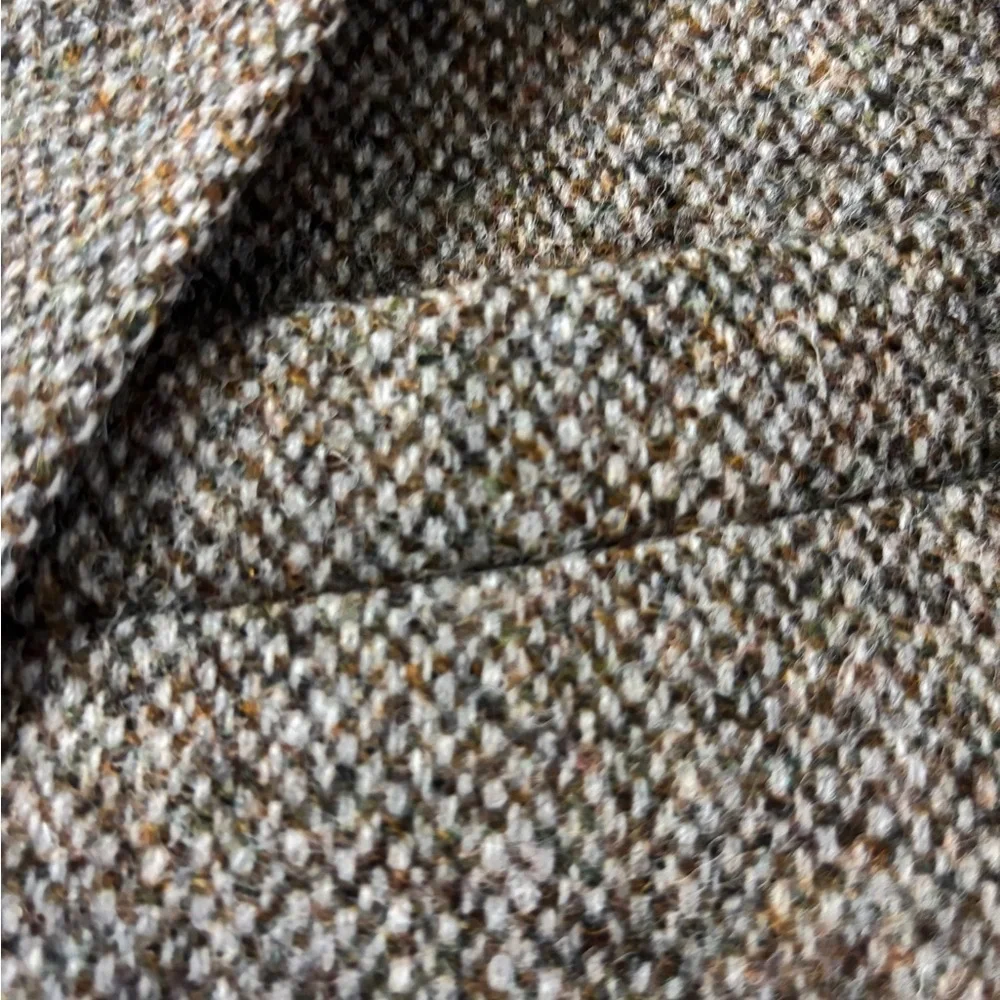Harris Tweed Genuine Made in England 100% Wool Blazer Size 40 L